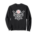 Baseball Dugout Mom Sweatshirt - Streetwear Style for Adults - T-Shirt, Sweatshirt, Hoodie