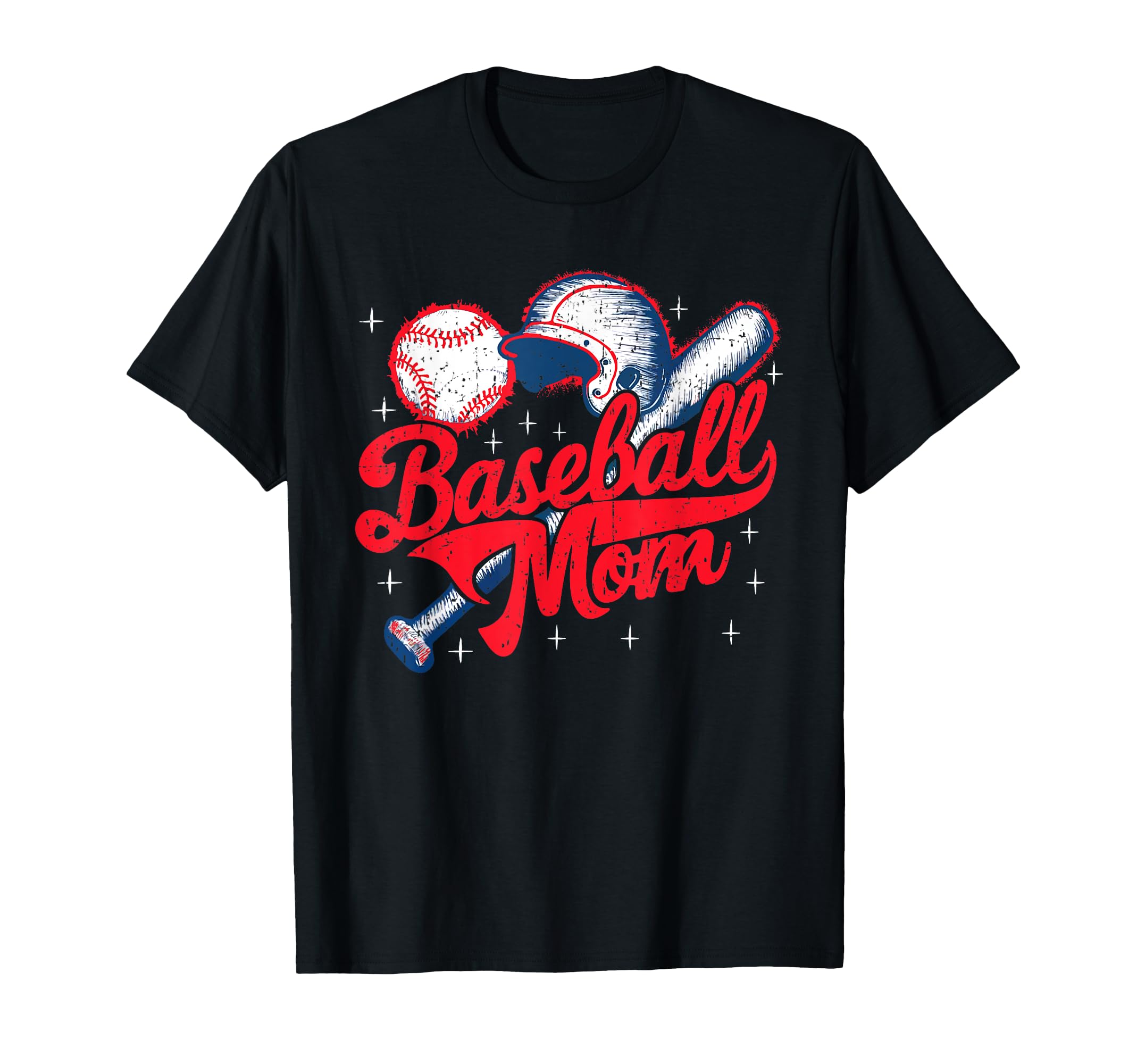 Baseball Mom Funny Sport Gifts T-Shirt - Custom Art Print Men Women - T-Shirt, Sweatshirt, Hoodie