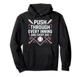 Baseball Dad Baseballer Daddy Baseball Hoodie - Graphic Print for Adults - T-Shirt, Sweatshirt, Hoodie