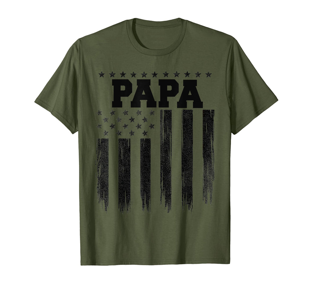 Distressed American Flag Mens Patriotic T-Shirt - Unique Graphic Men Women - T-Shirt, Sweatshirt, Hoodie
