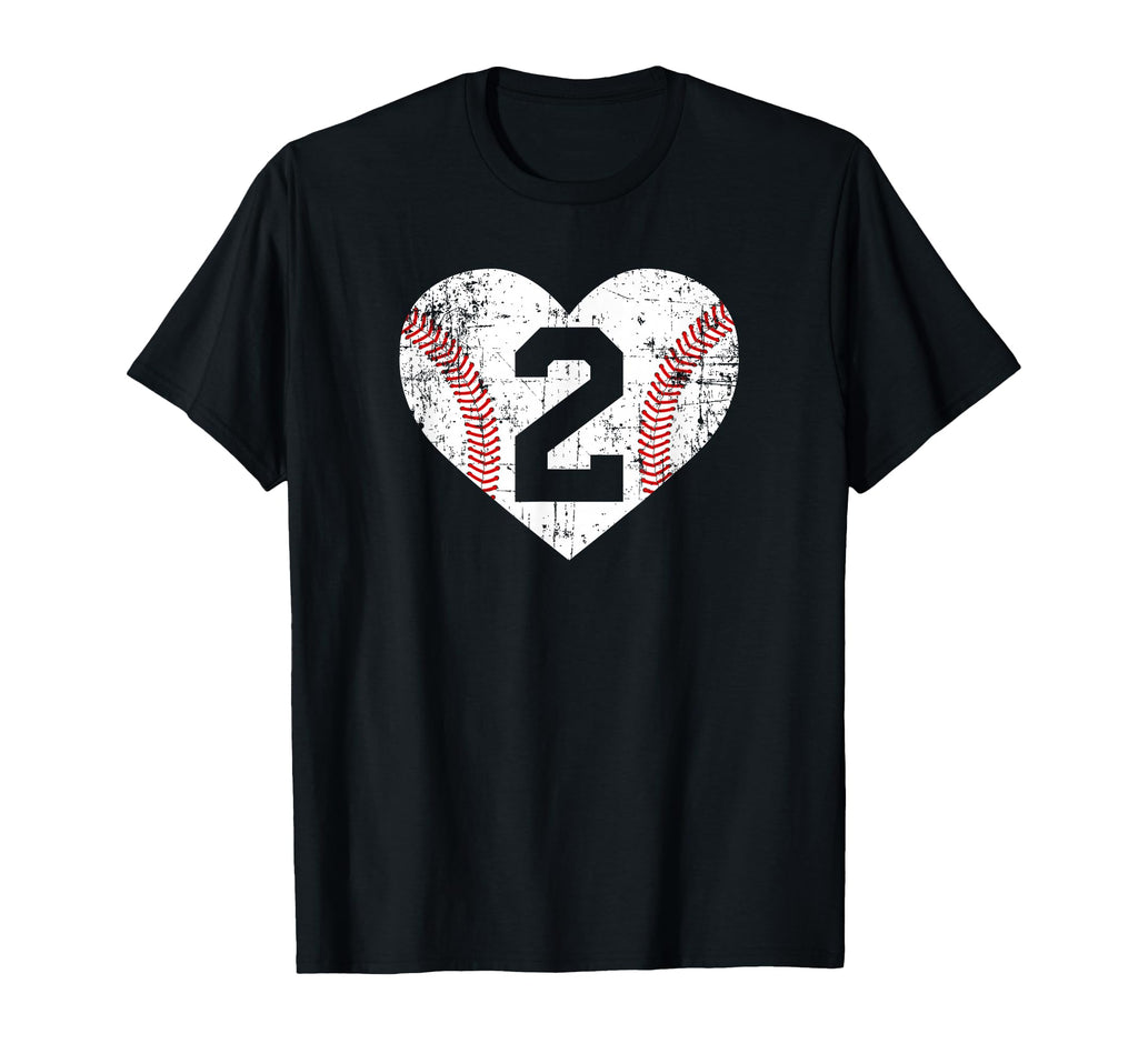 Baseball 2 Jersey Number T-Shirt - Aesthetic Graphic for Adults - T-Shirt, Sweatshirt, Hoodie