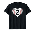Baseball 2 Jersey Number T-Shirt - Aesthetic Graphic for Adults - T-Shirt, Sweatshirt, Hoodie