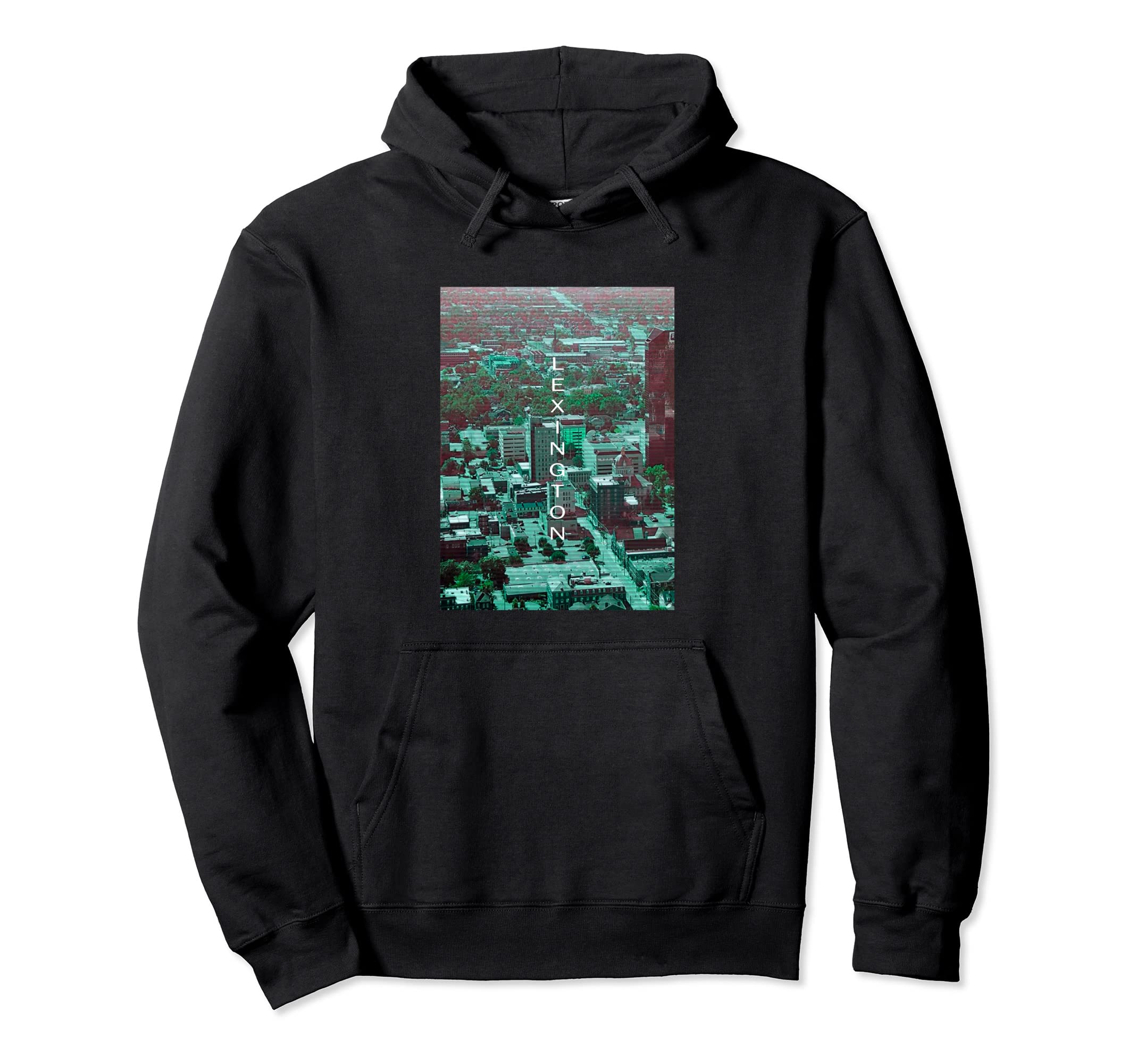 Kentucky Vaporwave Aesthetic Souvenir Ky Hoodie - Unique Graphic Men Women - T-Shirt, Sweatshirt, Hoodie
