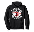 Ring Bell Baseball Hoodie - Fun Novelty Design for Adults - T-Shirt, Sweatshirt, Hoodie