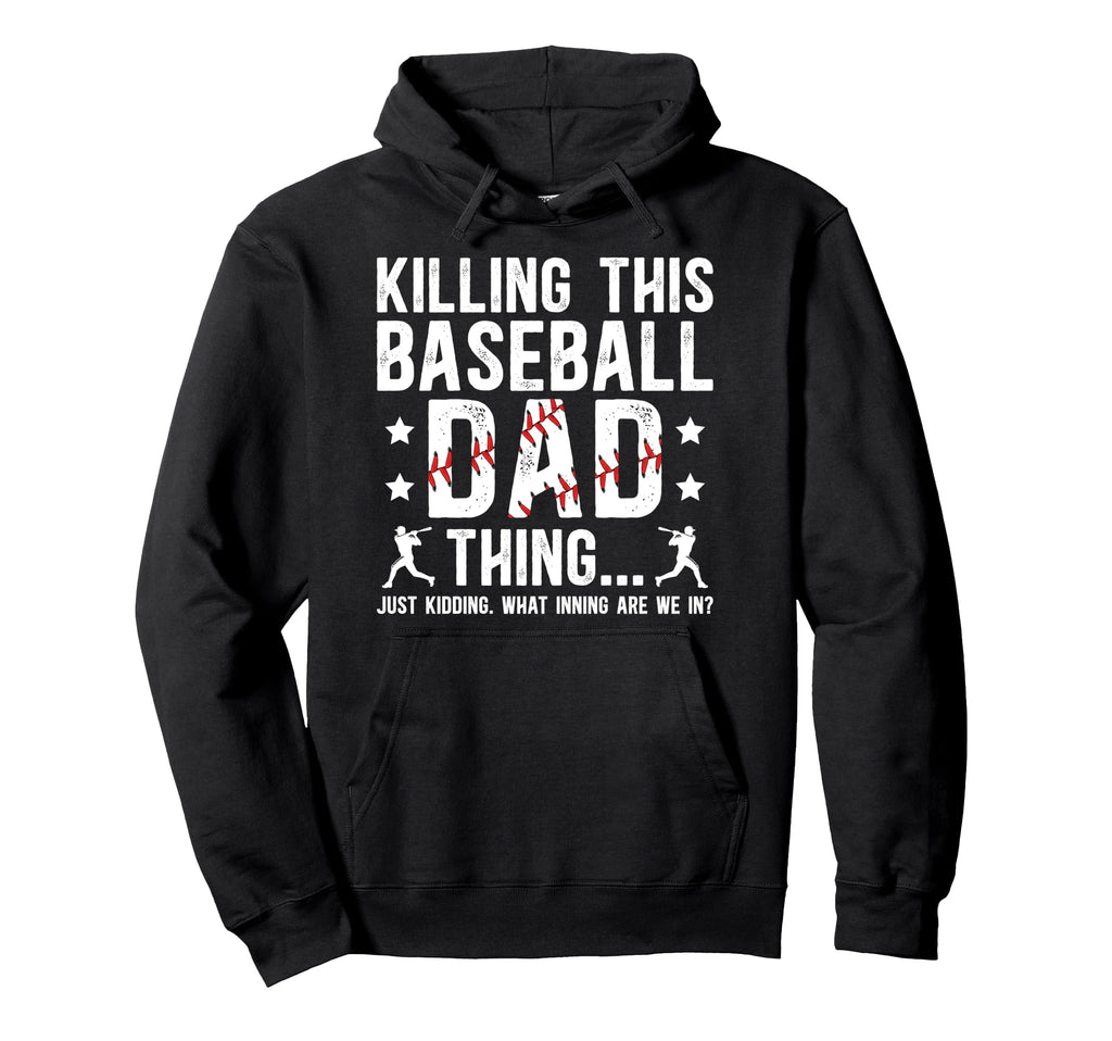 This Baseball Dad Thing Dad Baseball Hoodie - Minimalist Print Unisex - T-Shirt, Sweatshirt, Hoodie