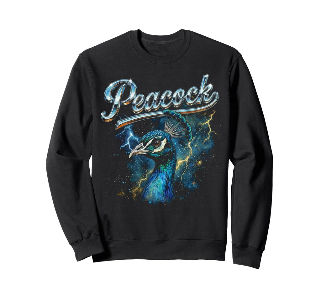 Peacock 90S Funny Peacock 80S Sweatshirt - Minimalist Print for Adults - T-Shirt, Sweatshirt, Hoodie