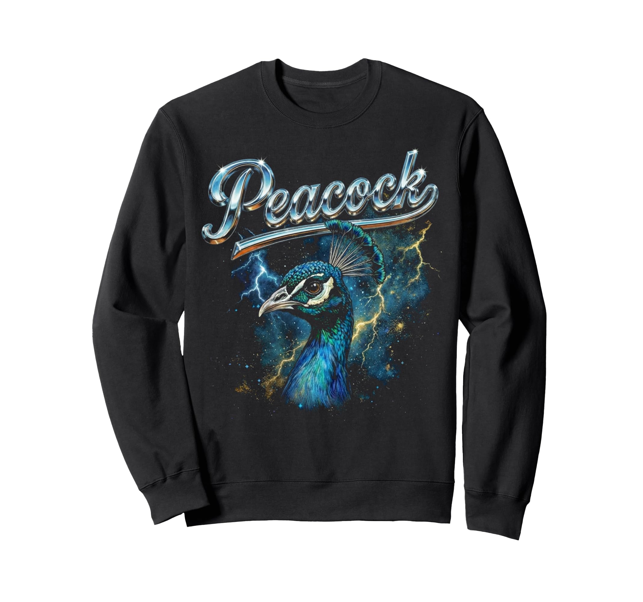 Peacock 90S Funny Peacock 80S Sweatshirt - Minimalist Print for Adults - T-Shirt, Sweatshirt, Hoodie