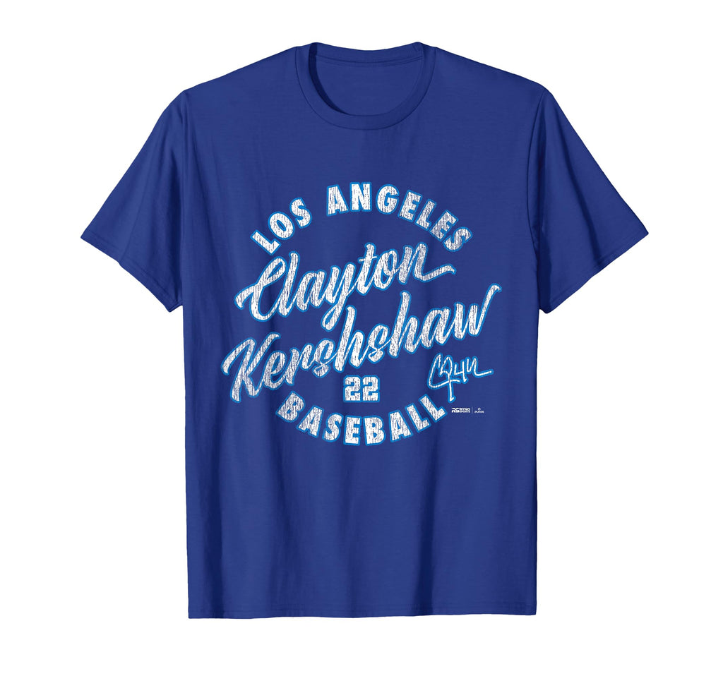 Clayton Kershaw Los Angeles Baseball T-Shirt - Novelty Apparel Men Women - T-Shirt, Sweatshirt, Hoodie