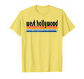 80S West Hollywood Ca T-Shirt - Casual Everyday Wear Men Women - T-Shirt, Sweatshirt, Hoodie