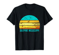 Gulfport Mississippi Beach 70S Sunset T-Shirt - Fun Novelty Design Unisex - T-Shirt, Sweatshirt, Hoodie