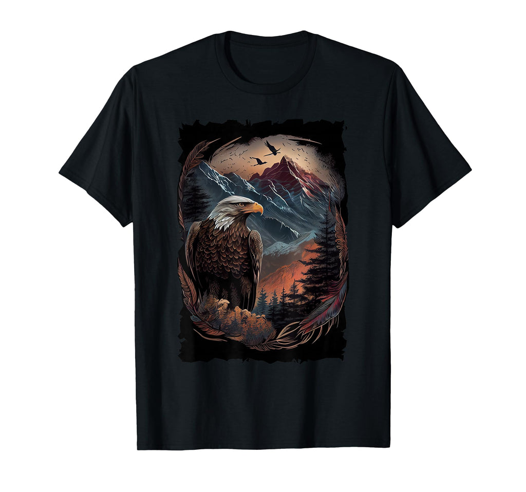 Eagle Mountain Sunset T-Shirt - Novelty Apparel Men Women - T-Shirt, Sweatshirt, Hoodie