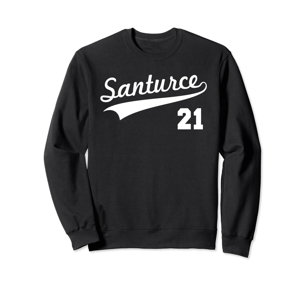 Santurce 21 Puerto Rico Baseball Sweatshirt - Minimalist Print for Adults - T-Shirt, Sweatshirt, Hoodie