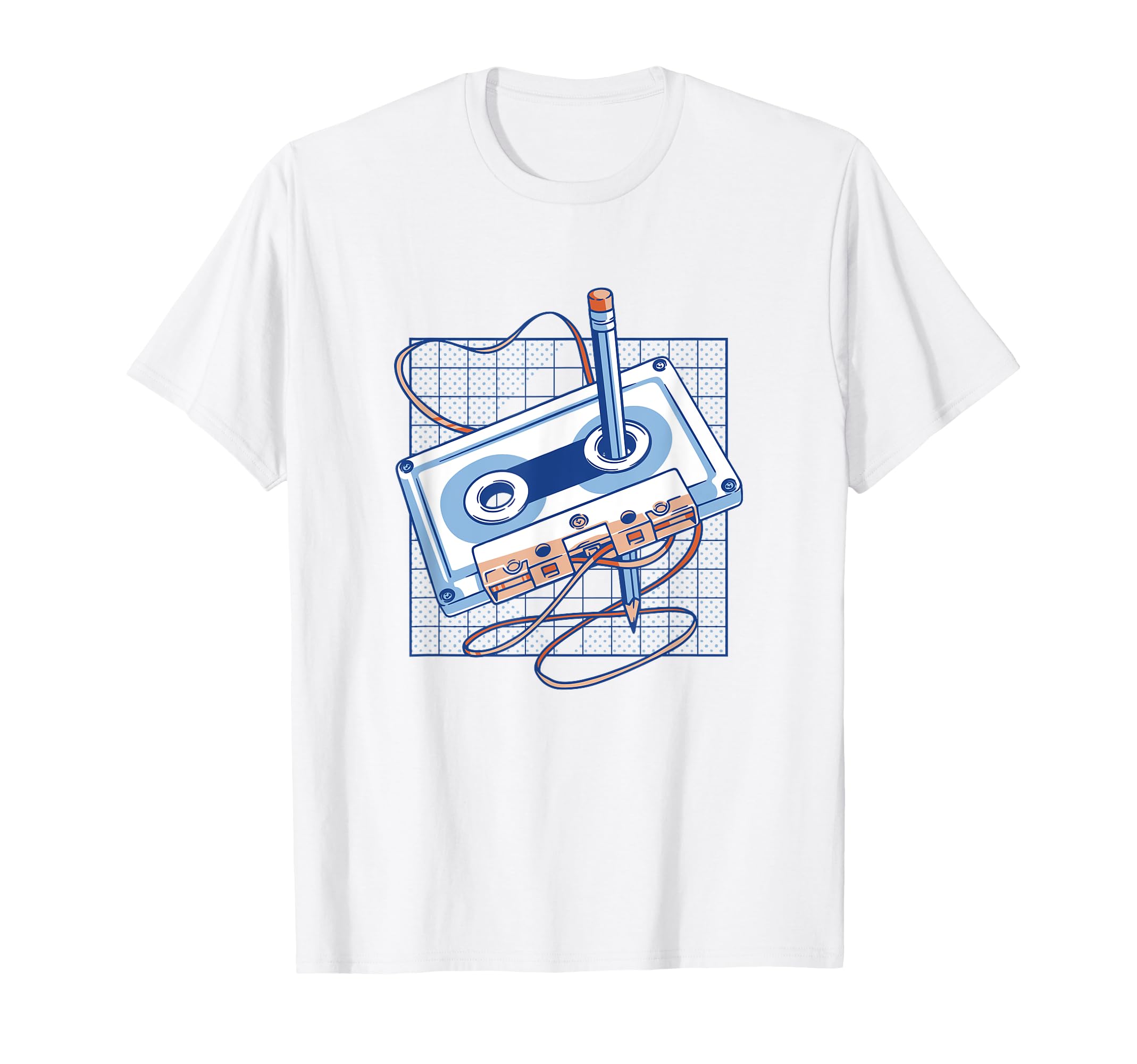 Nostalgia Rewind Cassette Tape T-Shirt - Aesthetic Graphic for Adults - T-Shirt, Sweatshirt, Hoodie