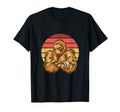 Funny Grumpy Sloth Pouting Sunset T-Shirt - Aesthetic Graphic Men Women - T-Shirt, Sweatshirt, Hoodie