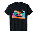 Music Lover Dj Turntable Vinyl Record T-Shirt - Minimalist Print Unisex - T-Shirt, Sweatshirt, Hoodie