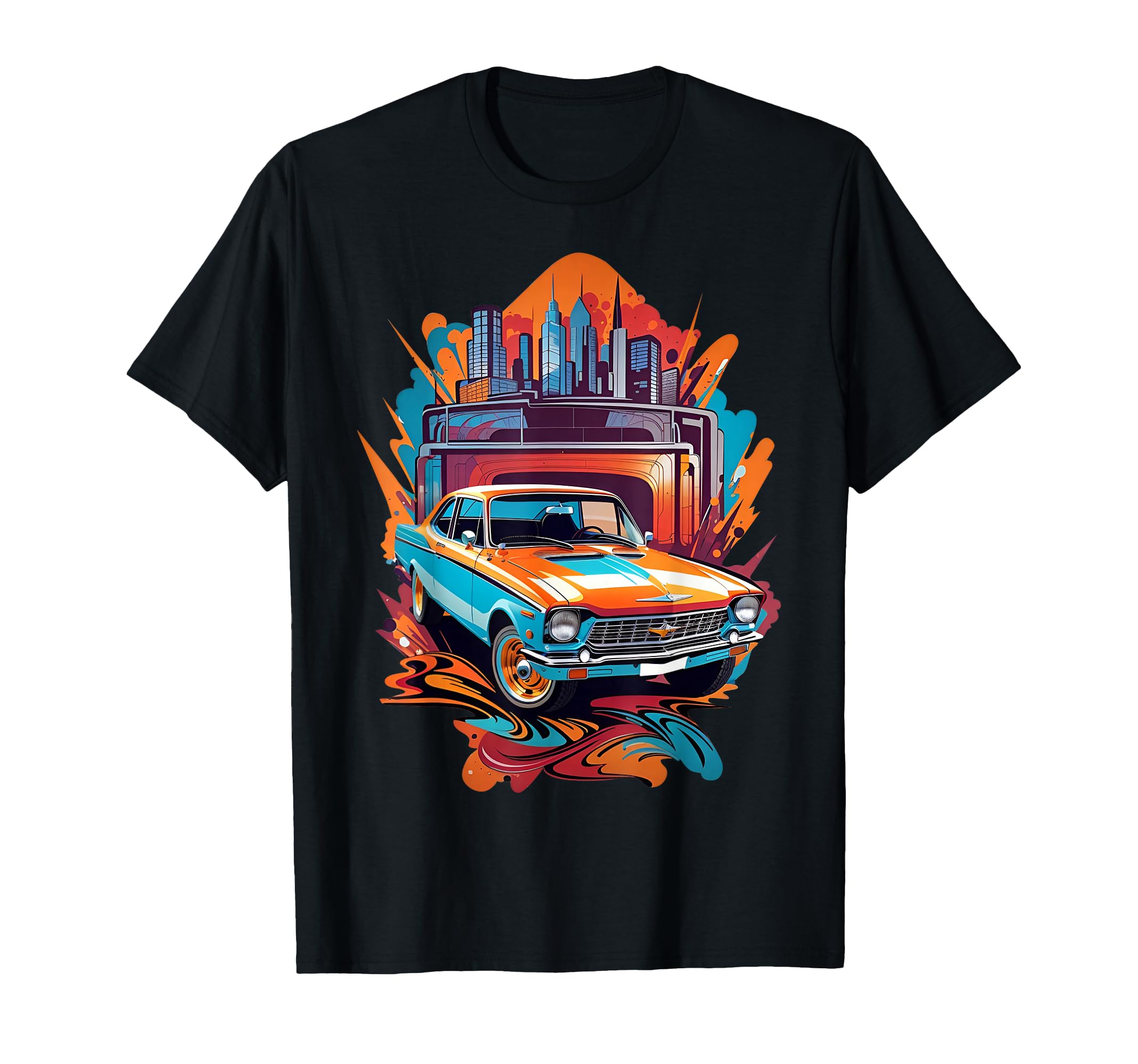 Cars Old Car T-Shirt - Aesthetic Graphic Unisex - T-Shirt, Sweatshirt, Hoodie