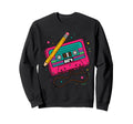 Cassette Tape 80S Music Aesthetic Sweatshirt - Fun Novelty Design Unisex - T-Shirt, Sweatshirt, Hoodie