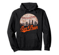 Distressed San Francisco California Hoodie - Graphic Print for Adults - T-Shirt, Sweatshirt, Hoodie