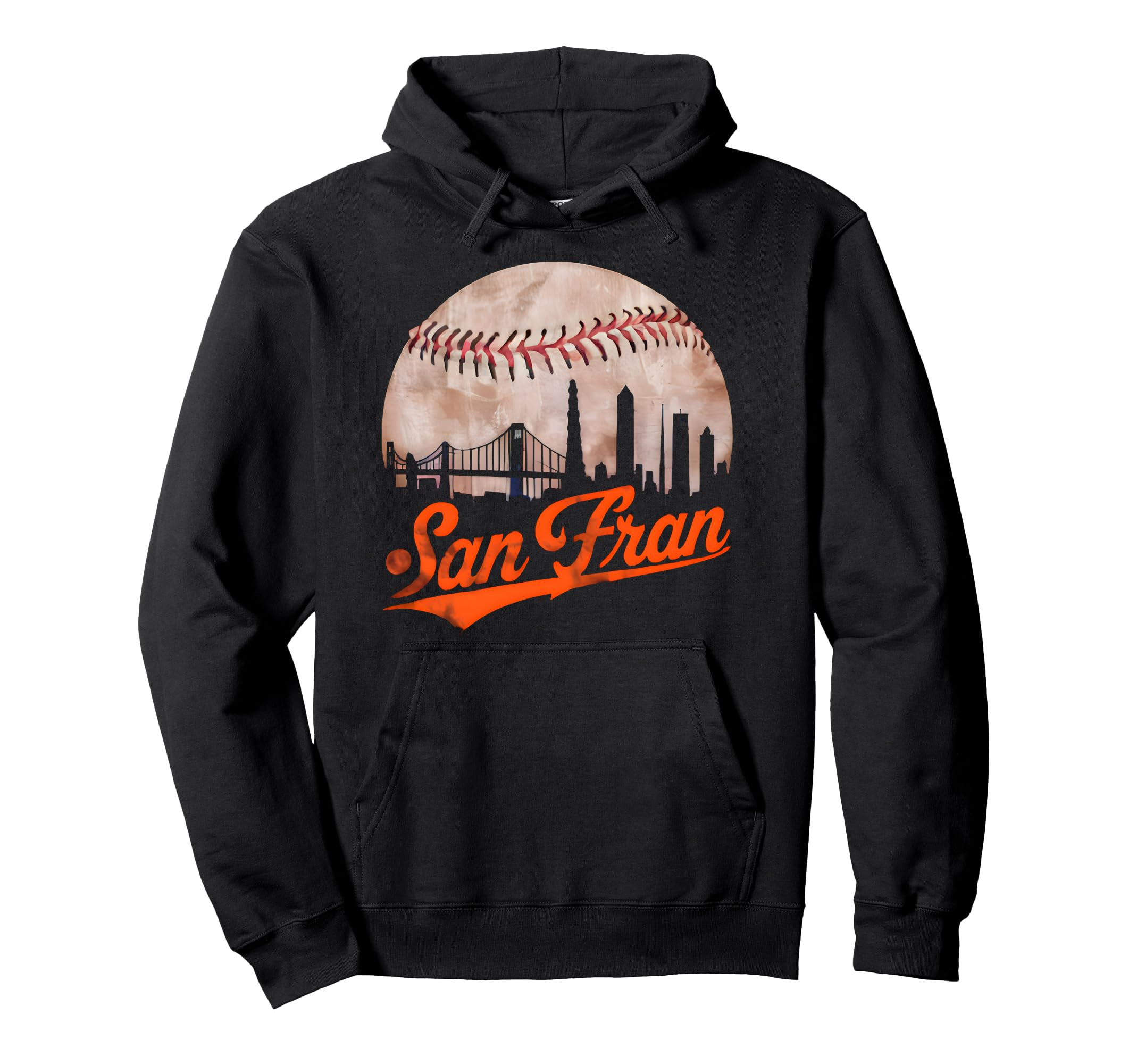 Distressed San Francisco California Hoodie - Graphic Print for Adults - T-Shirt, Sweatshirt, Hoodie