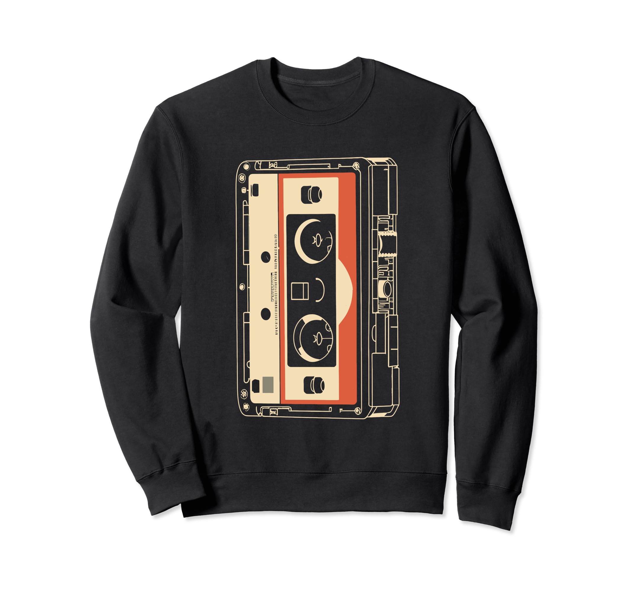 Cassette Tape Music 80S 90S Party Sweatshirt - Fun Novelty Design Men Women - T-Shirt, Sweatshirt, Hoodie