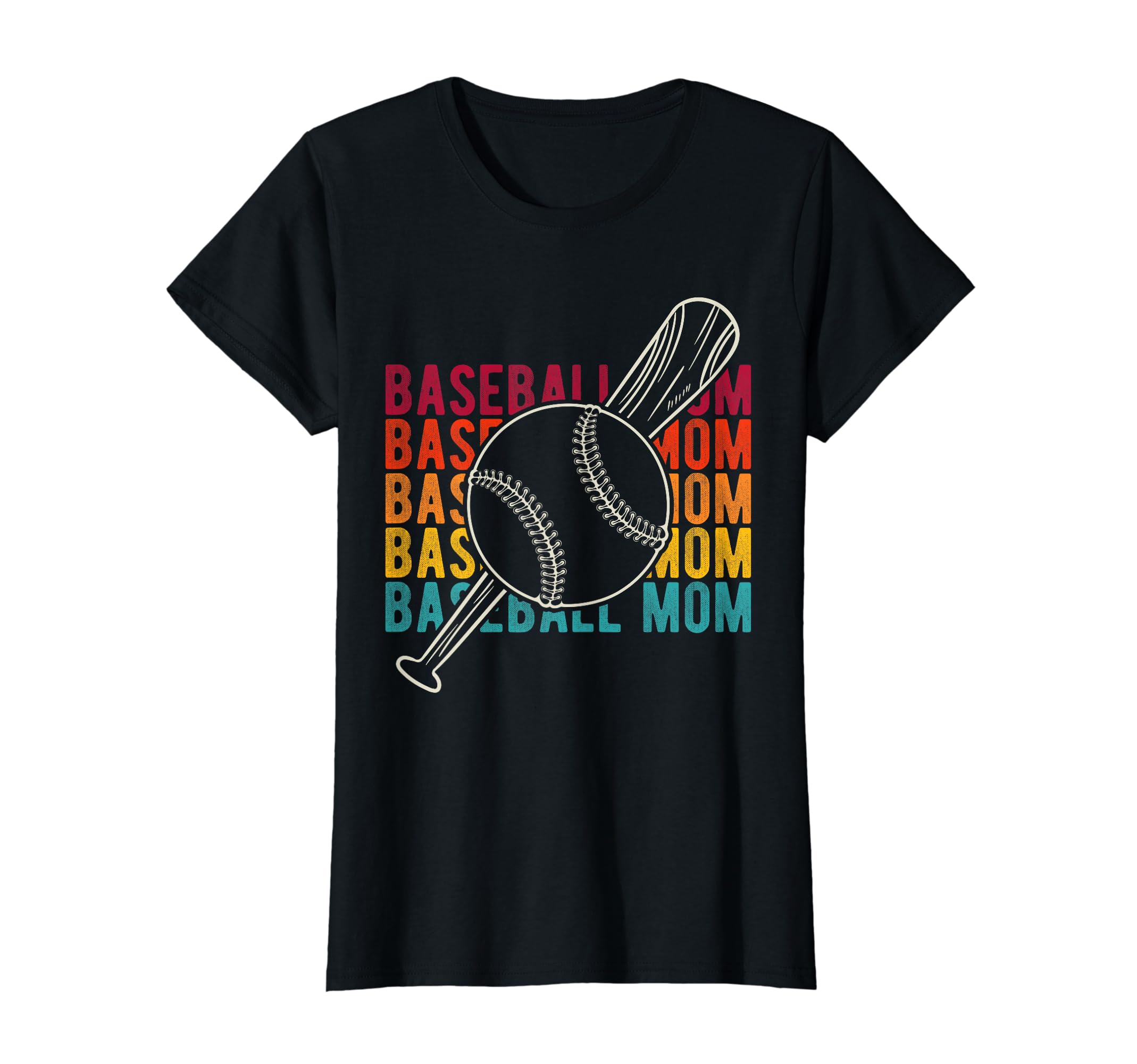 Baseball Mom Mothers Day Homerun T-Shirt - Aesthetic Graphic for Adults - T-Shirt, Sweatshirt, Hoodie