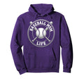 Baseball Mom Life Hoodie - Streetwear Style Men Women - T-Shirt, Sweatshirt, Hoodie