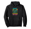 Raised Old School Hip Hop Boombox Hoodie - Fun Novelty Design for Adults - T-Shirt, Sweatshirt, Hoodie
