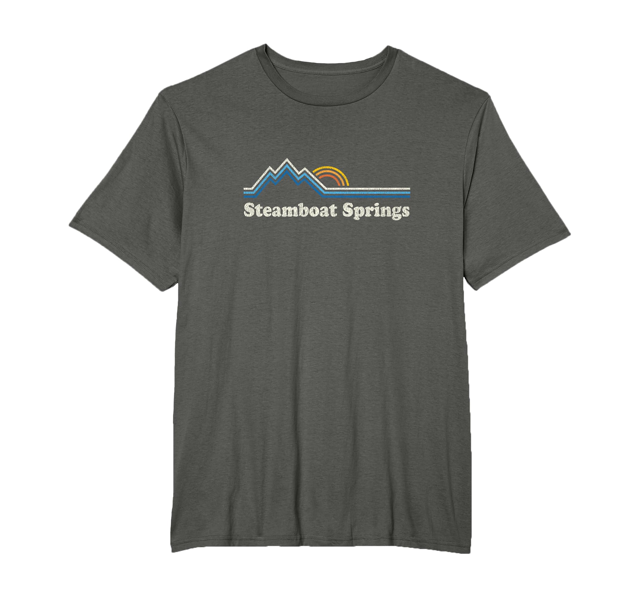 Steamboat Springs Colorado Mountains T-Shirt - Custom Art Print for Adults - T-Shirt, Sweatshirt, Hoodie
