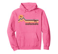 Colorado 70S 80S Distressed Outdoors Hoodie - Trendy Graphic Unisex - T-Shirt, Sweatshirt, Hoodie