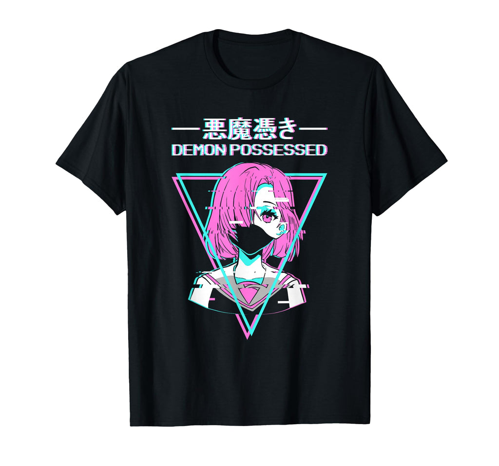 Demon Possessed Anime Japanese T-Shirt - Unique Graphic Men Women - T-Shirt, Sweatshirt, Hoodie