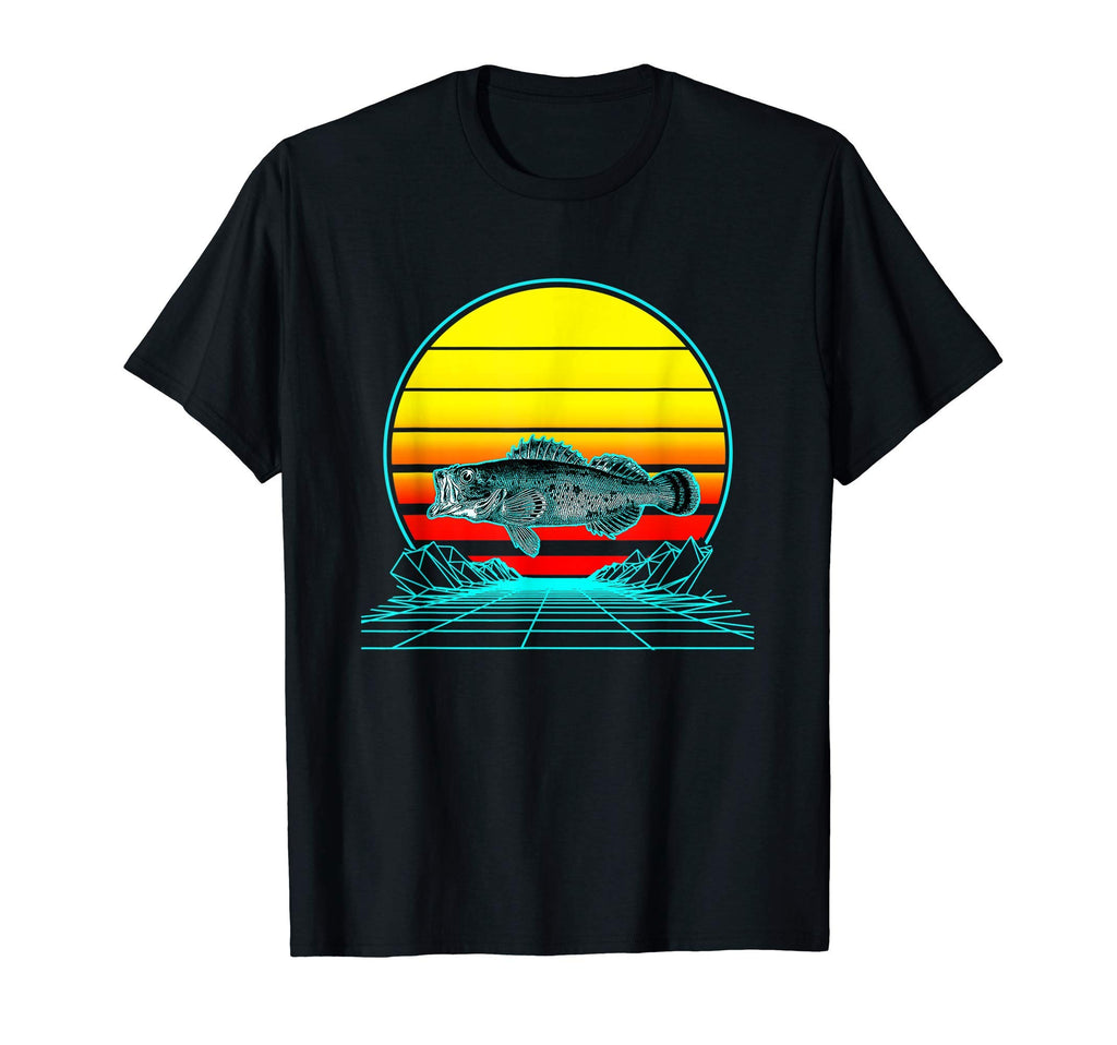 Sunset Rockfish T-Shirt - Unique Graphic for Adults - T-Shirt, Sweatshirt, Hoodie