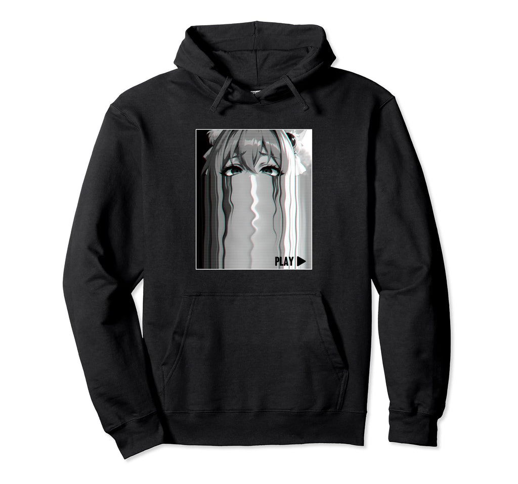 Aesthetic Vaporwave Japanese Hoodie - Casual Everyday Wear for Adults - T-Shirt, Sweatshirt, Hoodie