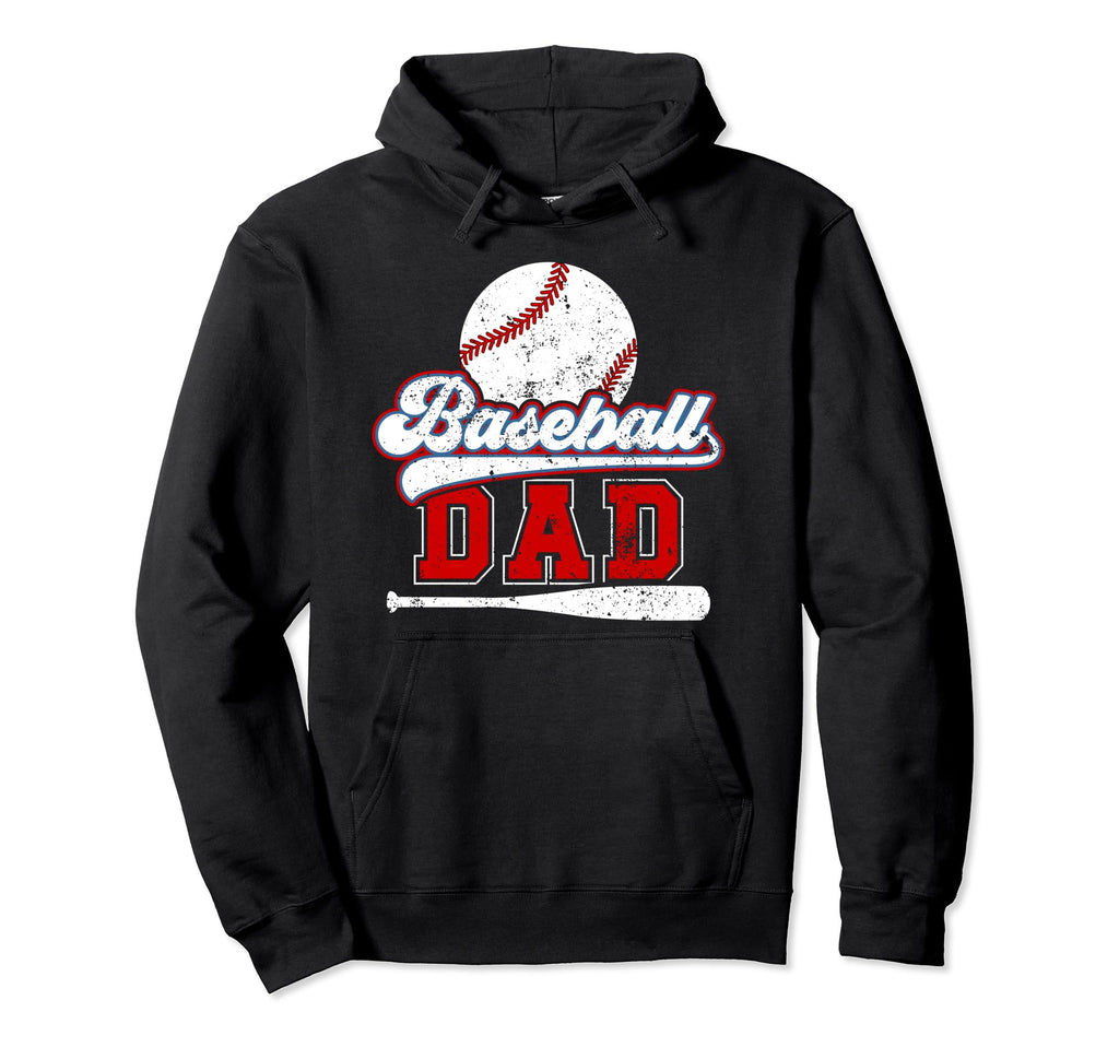 Baseball Dad Baseball Player Father Hoodie - Custom Art Print Unisex - T-Shirt, Sweatshirt, Hoodie