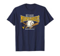 West Virginia Mountaineers Baseball T-Shirt - Minimalist Print Men Women - T-Shirt, Sweatshirt, Hoodie