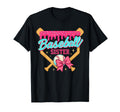 Baseball Sister Ice Cream Drip T-Shirt - Minimalist Print Men Women - T-Shirt, Sweatshirt, Hoodie