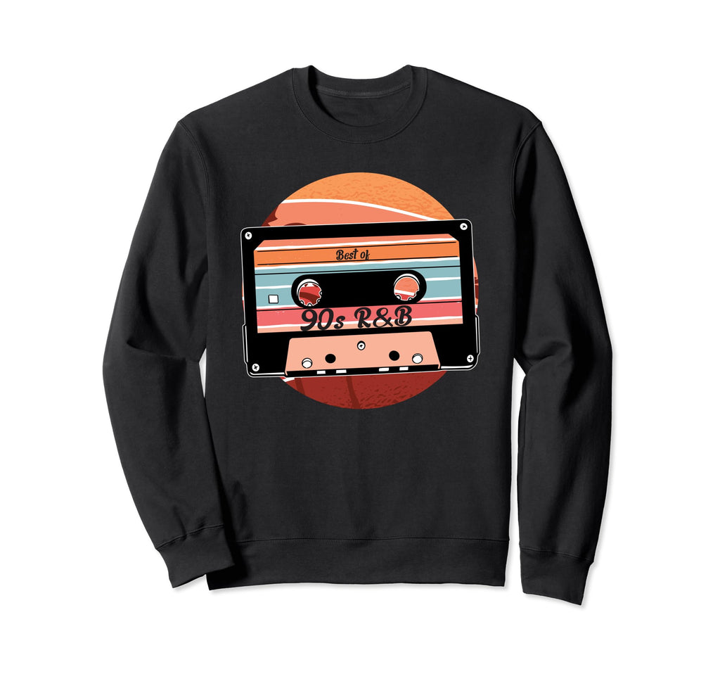 Best 90S R B Cassette Tape Sweatshirt - Casual Everyday Wear for Adults - T-Shirt, Sweatshirt, Hoodie