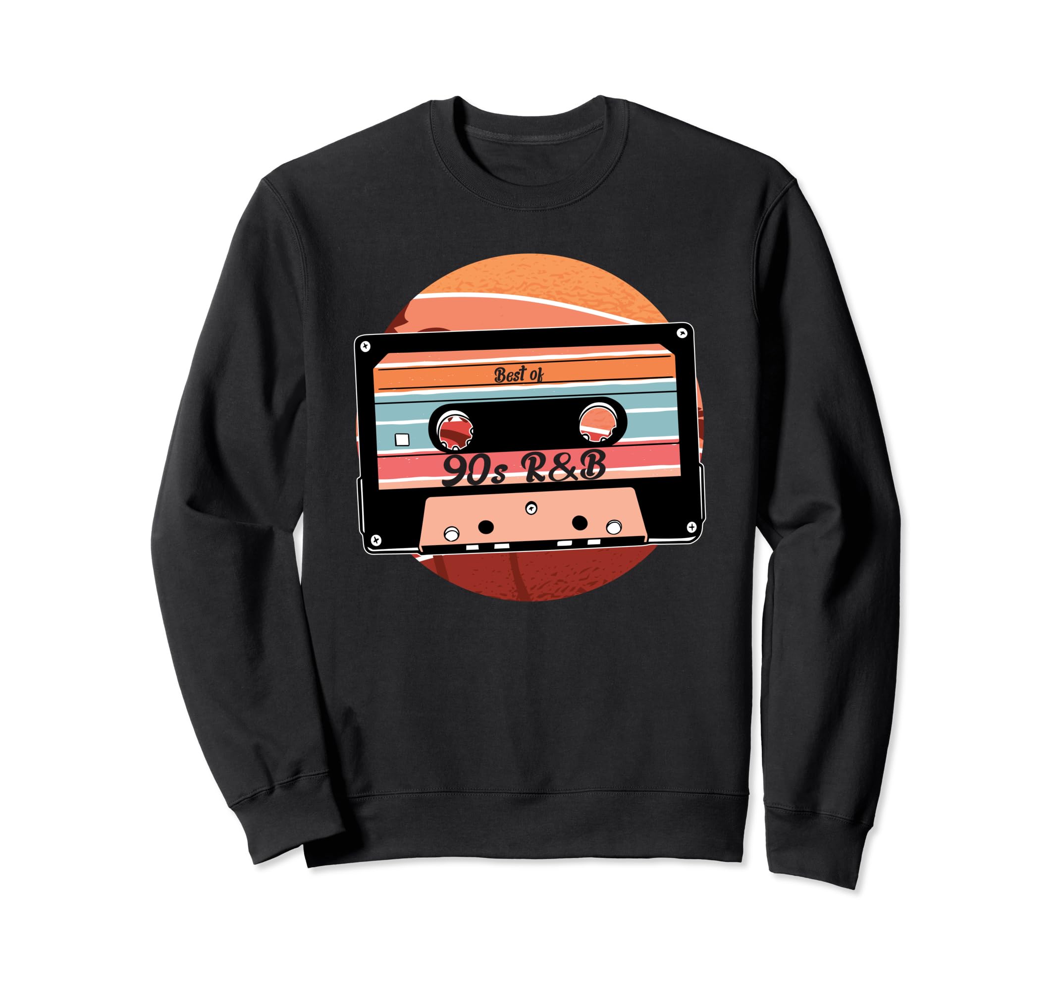Best 90S R B Cassette Tape Sweatshirt - Casual Everyday Wear for Adults - T-Shirt, Sweatshirt, Hoodie