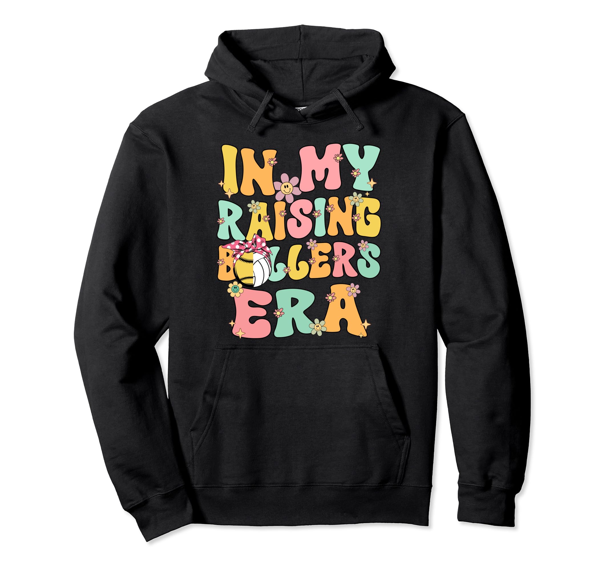 My Raising Ballers Era Softball Hoodie - Custom Art Print Unisex - T-Shirt, Sweatshirt, Hoodie