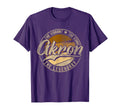 Akron Oh Ohio Distressed T-Shirt - Casual Everyday Wear Unisex - T-Shirt, Sweatshirt, Hoodie