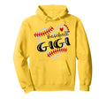 Personalized Baseball Heart Gigi Baseball Hoodie - Unique Graphic Unisex - T-Shirt, Sweatshirt, Hoodie