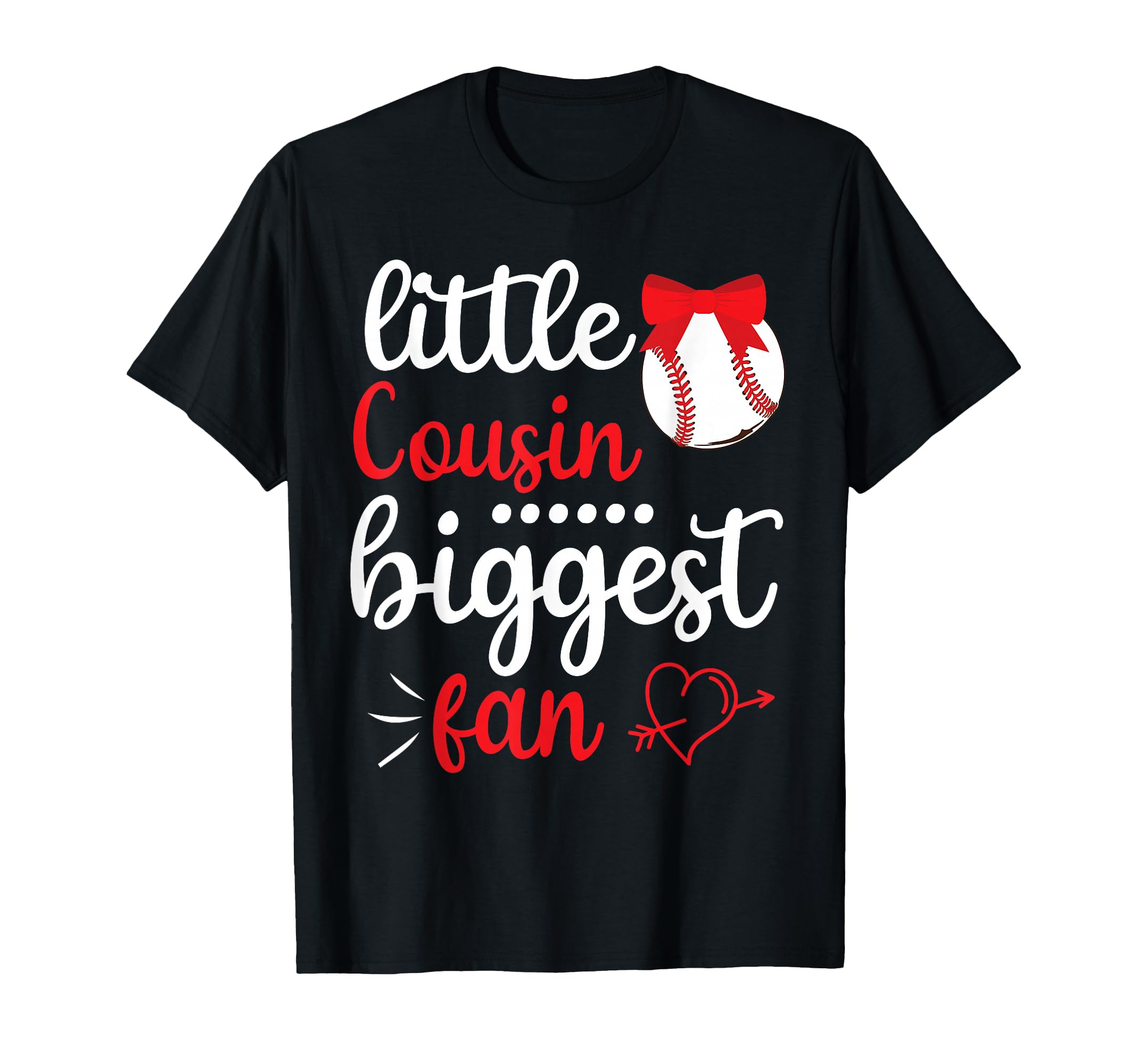 Happy Baseball Player Love Little T-Shirt - Casual Everyday Wear Unisex - T-Shirt, Sweatshirt, Hoodie