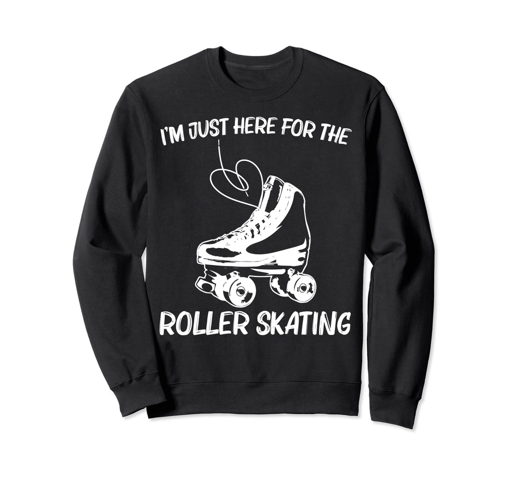 Roller Skating Disco Derby Skates Sweatshirt - Aesthetic Graphic Unisex - T-Shirt, Sweatshirt, Hoodie