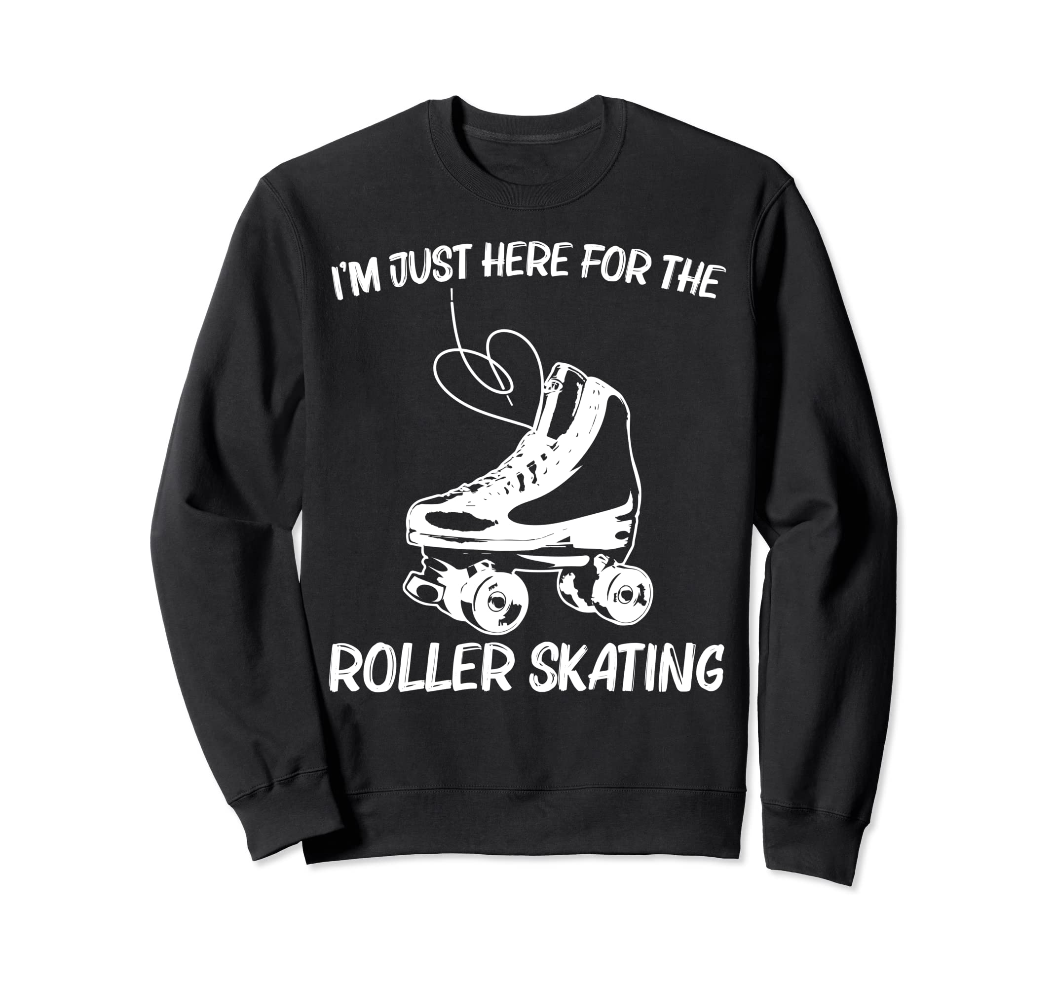 Roller Skating Disco Derby Skates Sweatshirt - Aesthetic Graphic Unisex - T-Shirt, Sweatshirt, Hoodie