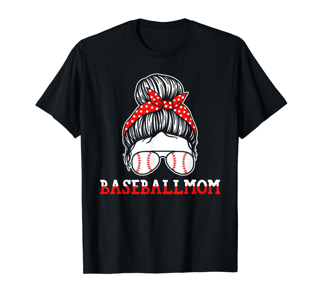 Baseball Mom T-Shirt - Minimalist Print for Adults - T-Shirt, Sweatshirt, Hoodie