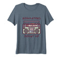 Regulators Mount Up 90S Old School T-Shirt - Fun Novelty Design for Adults - T-Shirt, Sweatshirt, Hoodie