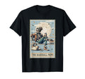 Baseball Mom Skeleton Tarot Card T-Shirt - Custom Art Print Men Women - T-Shirt, Sweatshirt, Hoodie