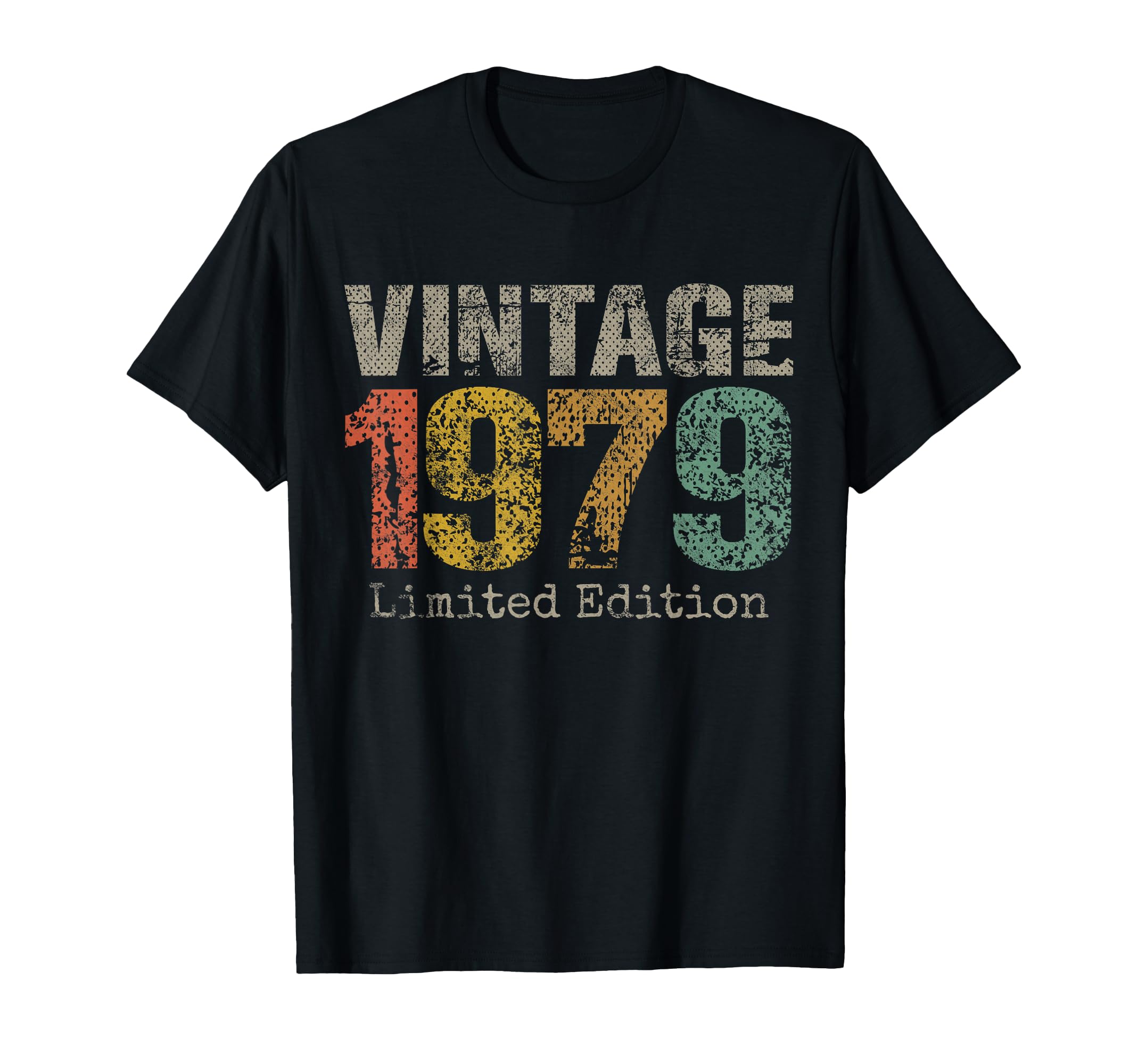 1979 Text 47Th Birthday Gift 47 T-Shirt - Fun Novelty Design Men Women - T-Shirt, Sweatshirt, Hoodie
