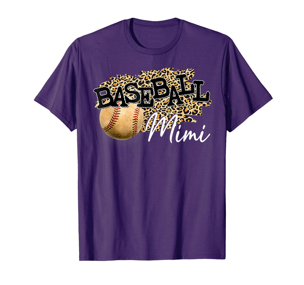 Leopard Mimi Both Baseball Softball T-Shirt - Streetwear Style Men Women - T-Shirt, Sweatshirt, Hoodie