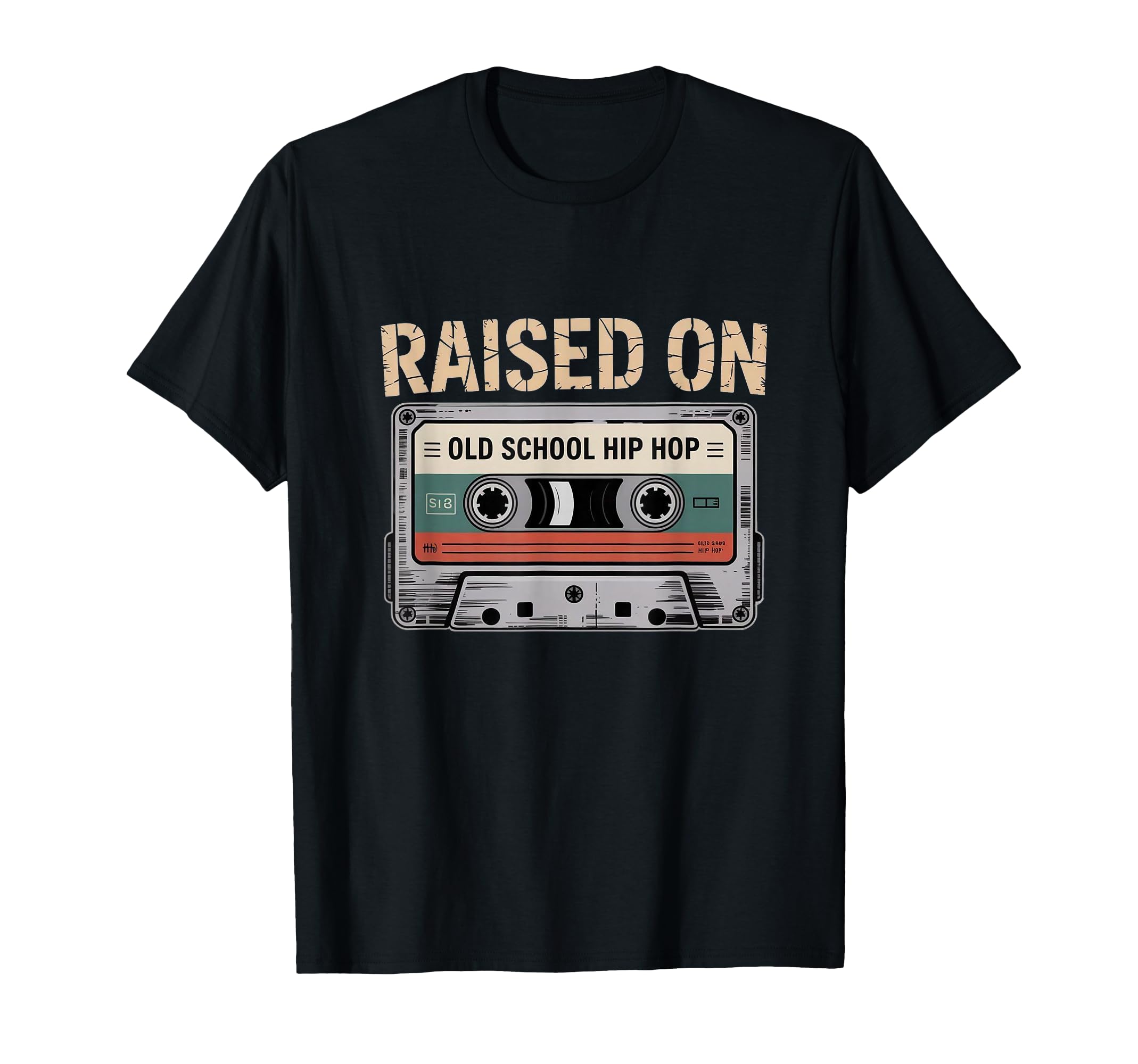 Raised Old School Hip Hop 80S 90S T-Shirt - Streetwear Style Unisex - T-Shirt, Sweatshirt, Hoodie