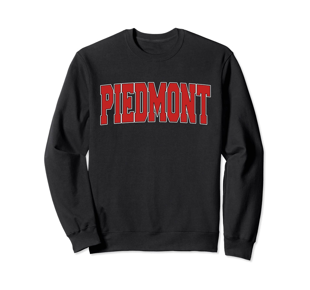 Piedmont Ca California Varsity Usa Sweatshirt - Aesthetic Graphic Unisex - T-Shirt, Sweatshirt, Hoodie